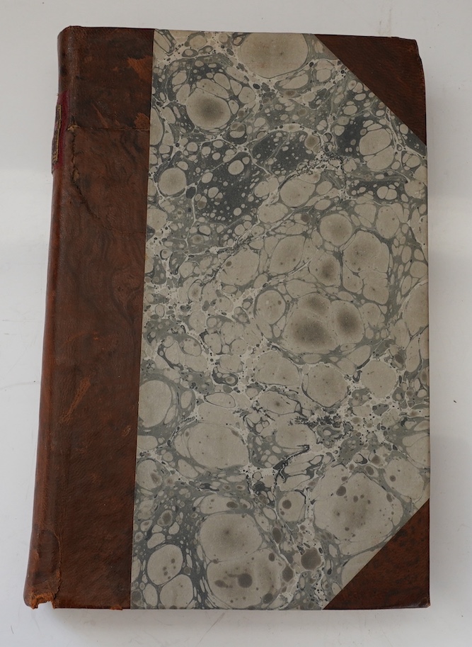 Playfair, John - Elements of Geometry, continuing the First Six Books of Euclid, with a Supplement on the Quadrature of the Circle ... num. engraved diagrams, errata slip; half leather and marbled boards. Philadelphia, 1